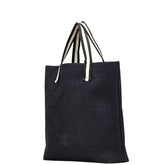 グッチ Gロゴ トートバッグ 123439 ブラック キャンバス メンズ GUCCI 【中古】